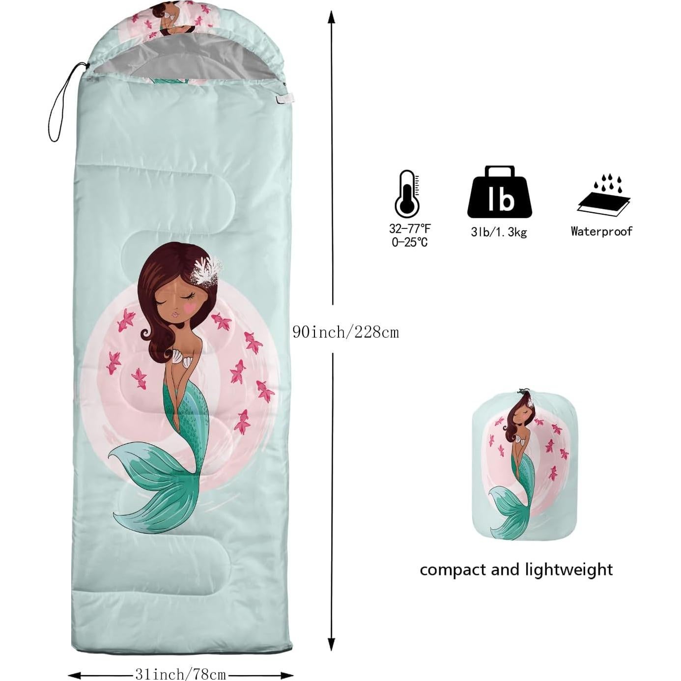 Saco de Dormir AILONEN Zorro Kawaii 3 Temporadas 1.36kg