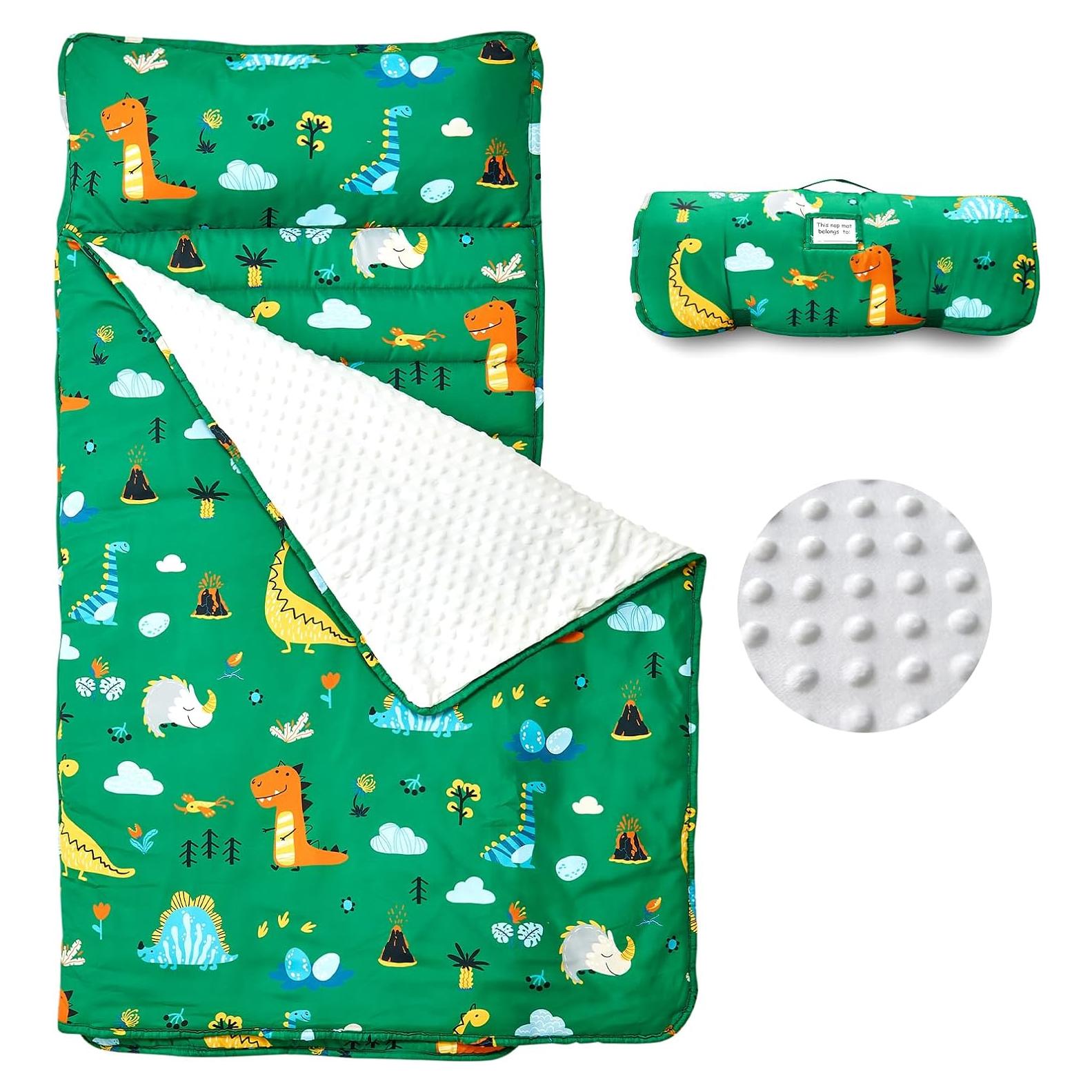 Esterilla de Siesta para Niños beeweed Dinosaurio 58x132 cm