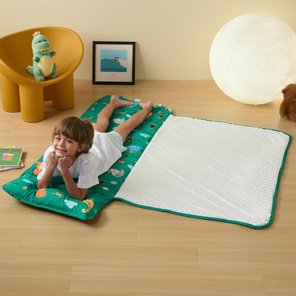 Esterilla de Siesta para Niños beeweed Dinosaurio 58x132 cm