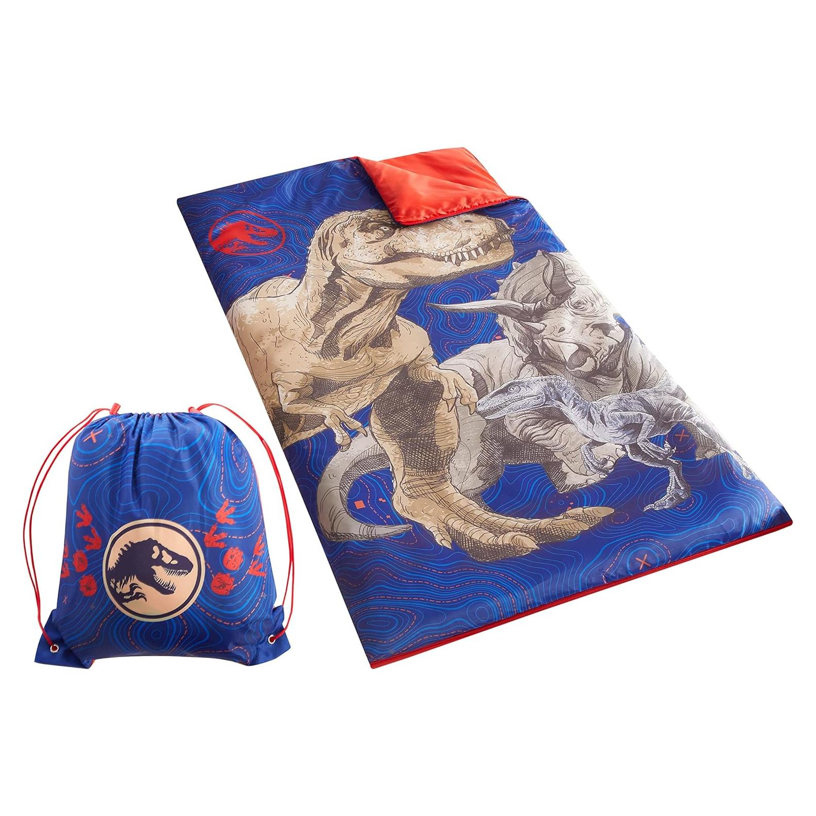 Saco de Dormir Infantil Idea Nuova Jurassic World 76x137 cm