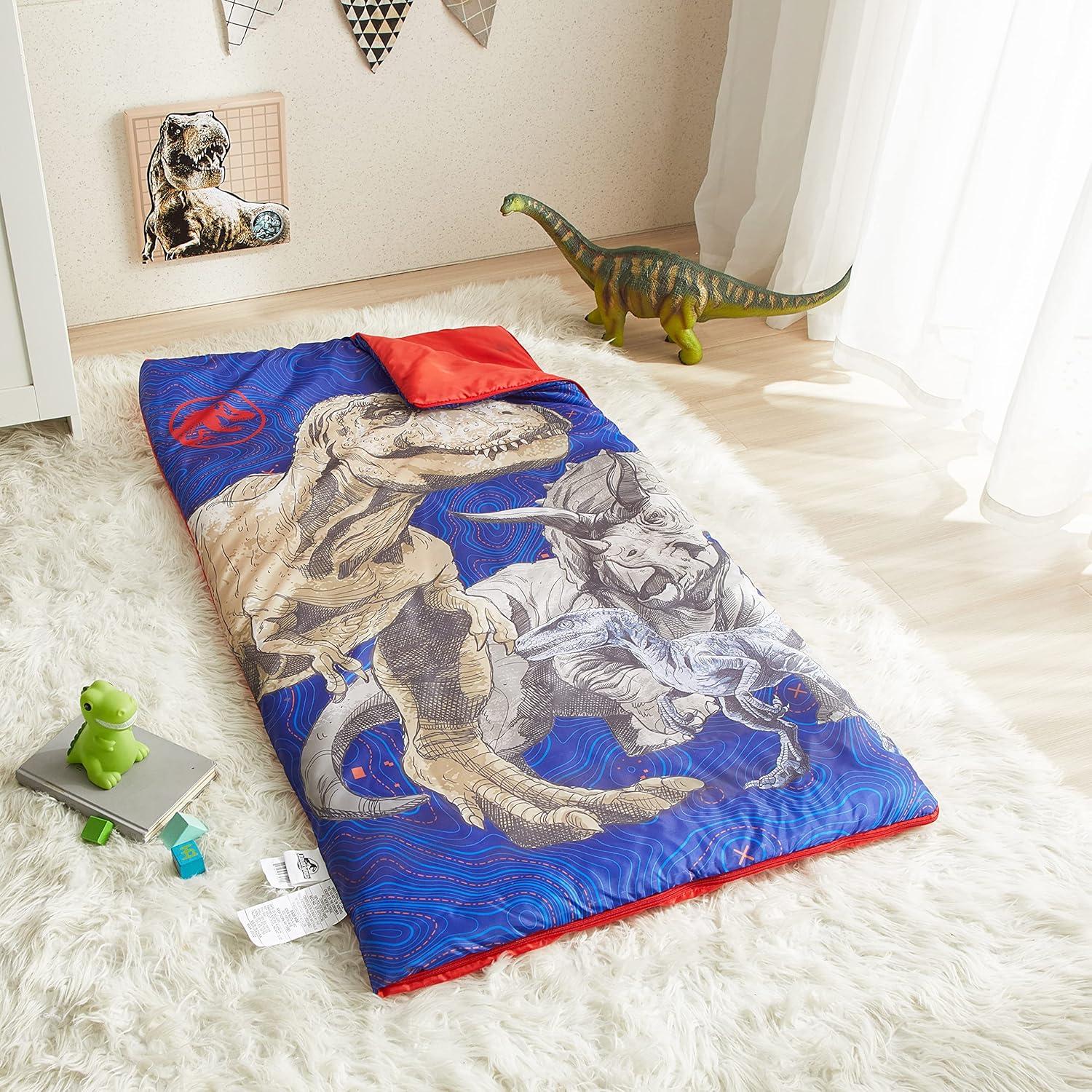 Saco de Dormir Infantil Idea Nuova Jurassic World 76x137 cm