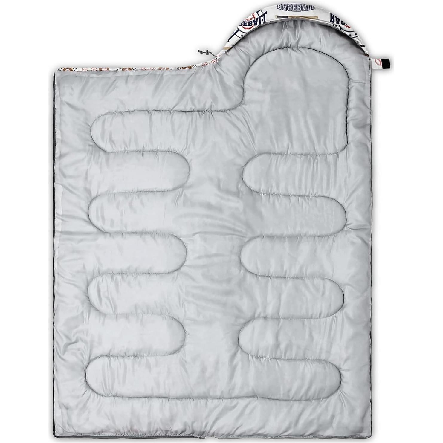 Saco de Dormir BSNTHO Estándar 3 Temporadas Impermeable 229x79cm