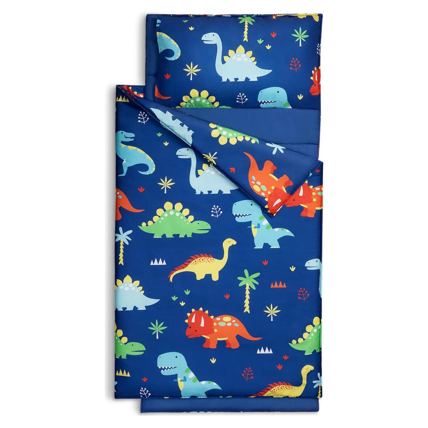 Saco de Dormir para Niños Cokouchyi Dinosaurio 135x53cm