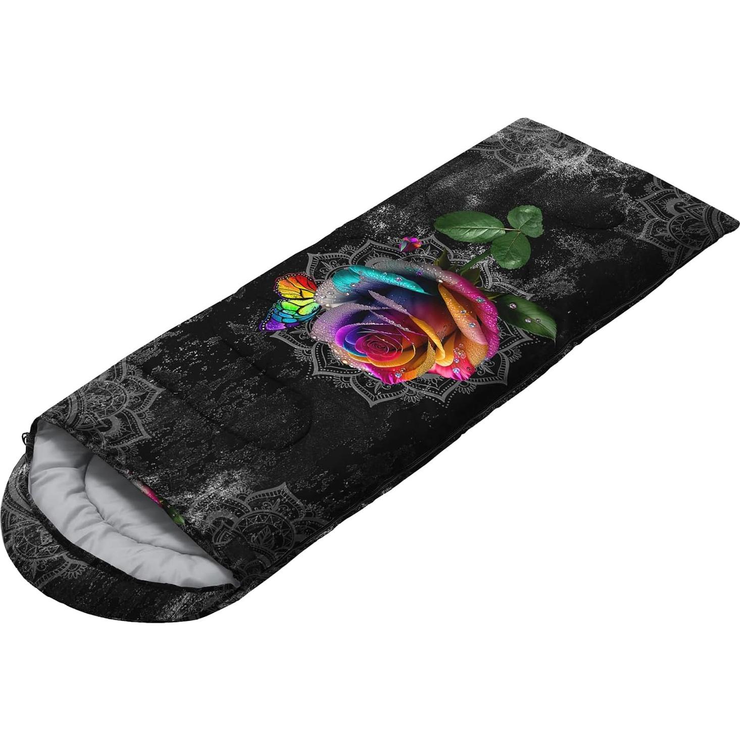 Sleeping Bags for Adults and Kids Camping Sleeping Bags for Girls and Boys Lightweight Waterproof Cold/Warm 3-Season Outdoor Travel with Compression Bags