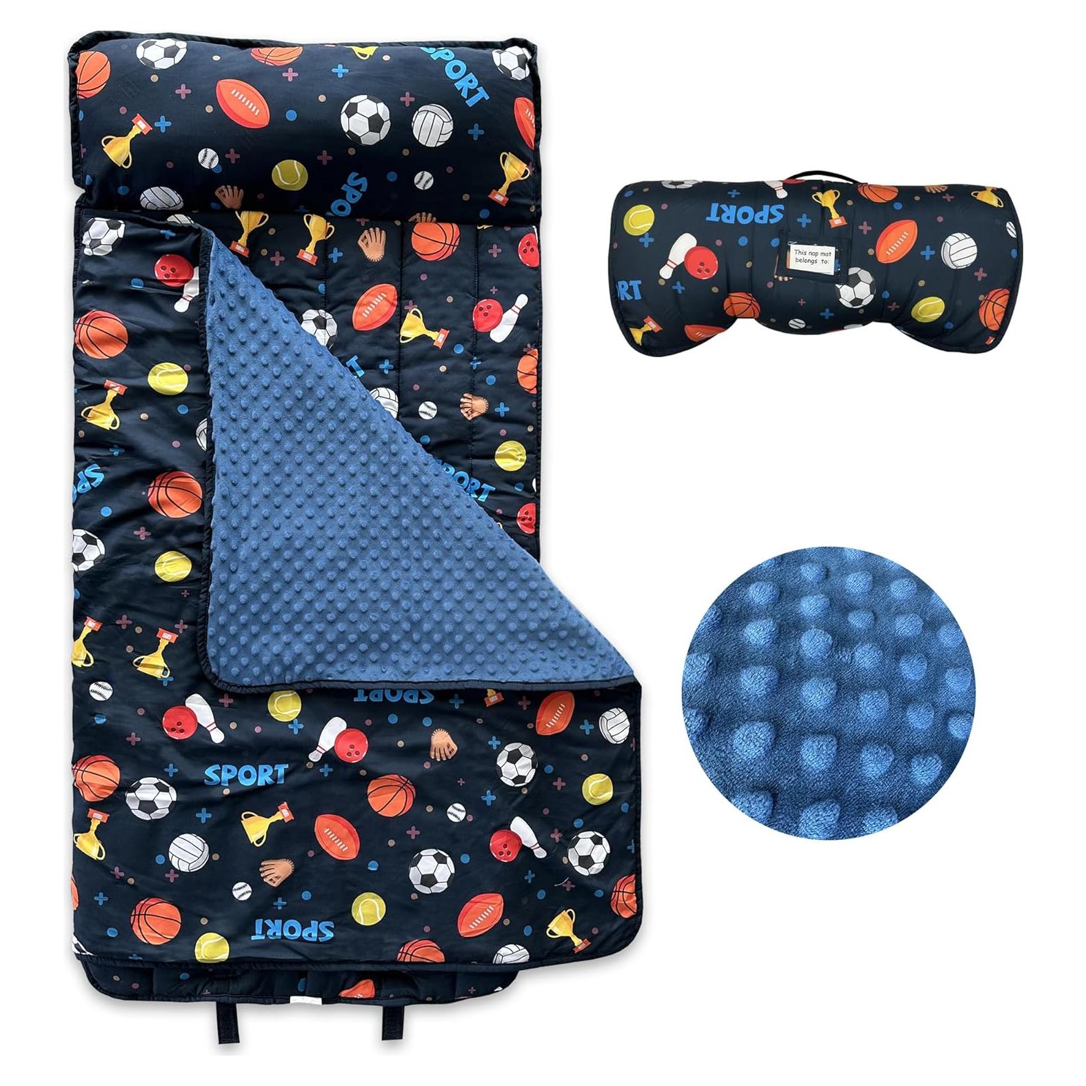 Colchoneta para Siesta Niños Googgoing con Almohada y Manta