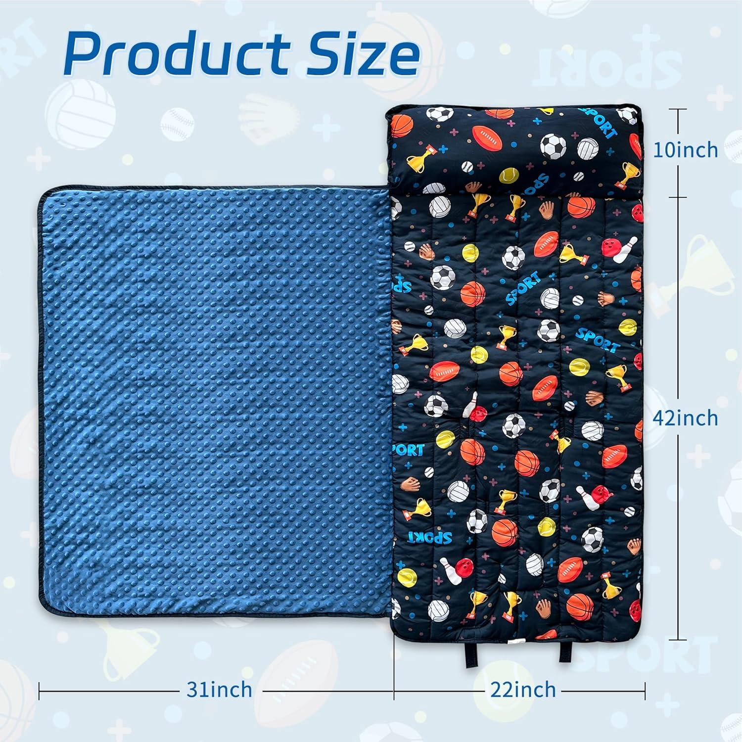 Colchoneta para Siesta Niños Googgoing con Almohada y Manta