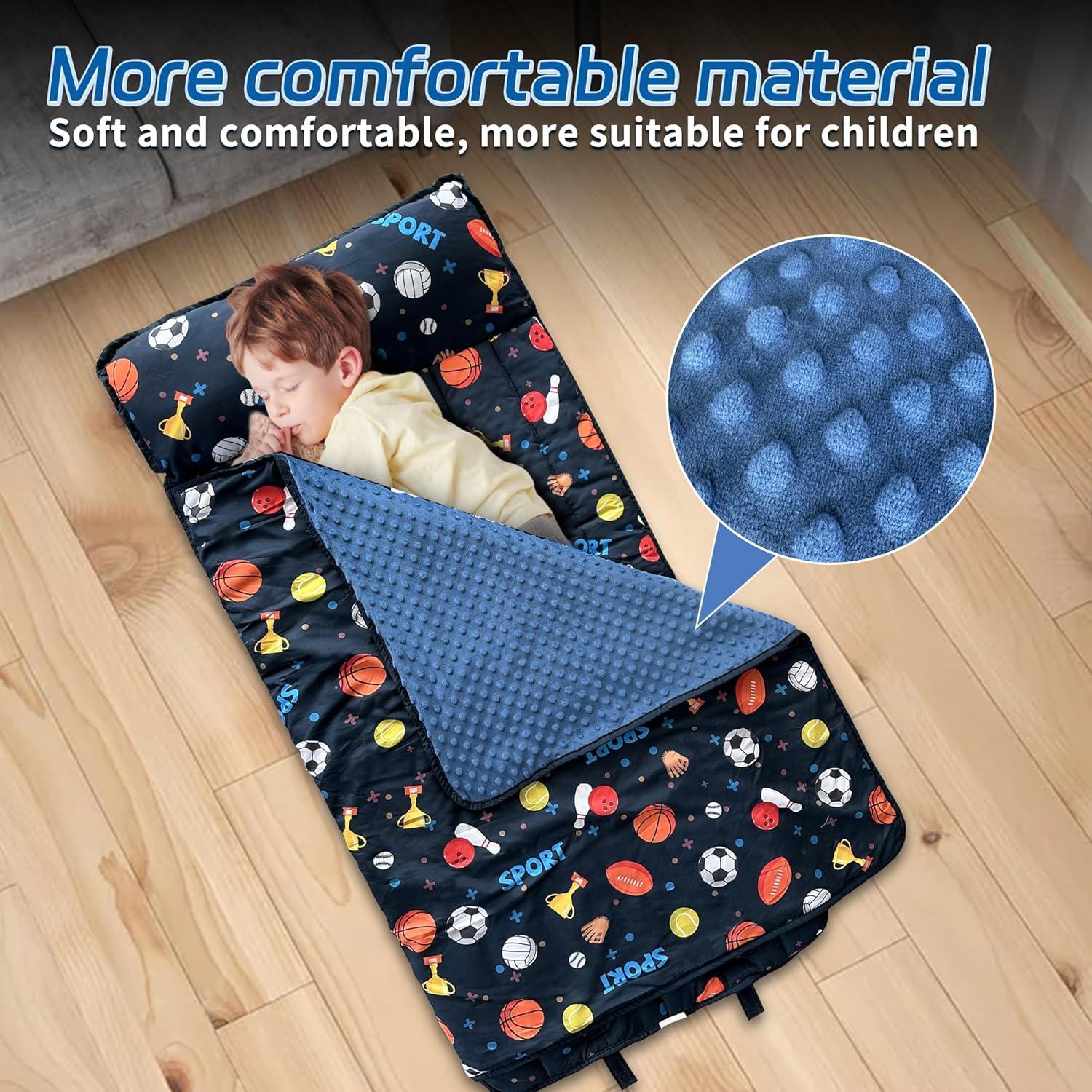 Colchoneta para Siesta Niños Googgoing con Almohada y Manta
