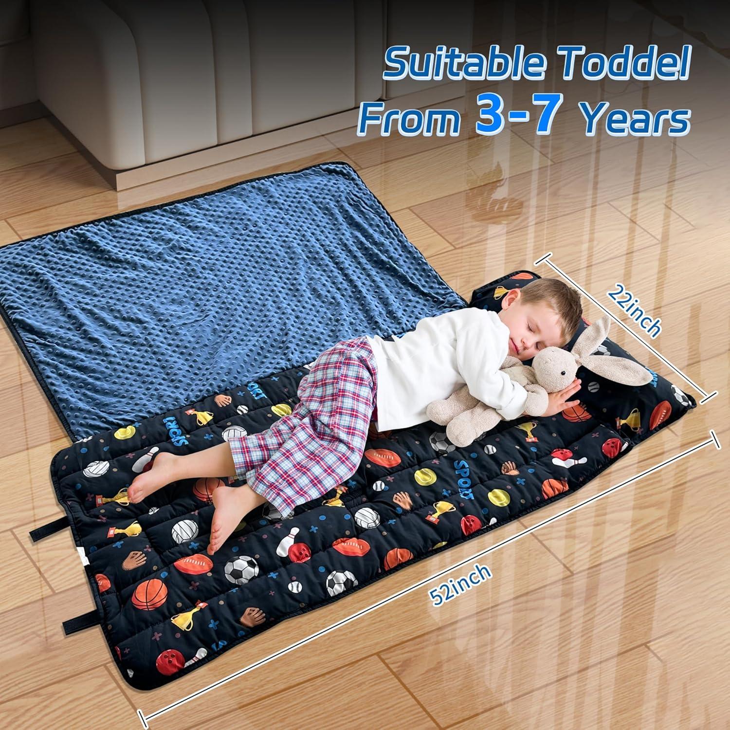 Colchoneta para Siesta Niños Googgoing con Almohada y Manta