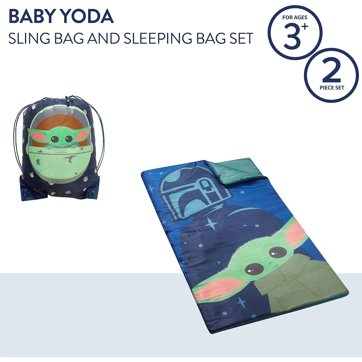 Saco de Dormir Mandaloriano Disney 66x116.8 cm para Niños
