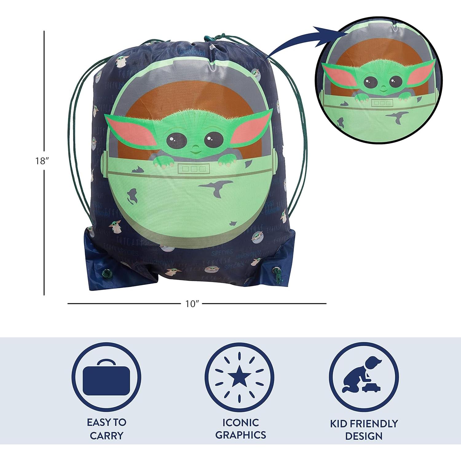 Saco de Dormir Mandaloriano Disney 66x116.8 cm para Niños