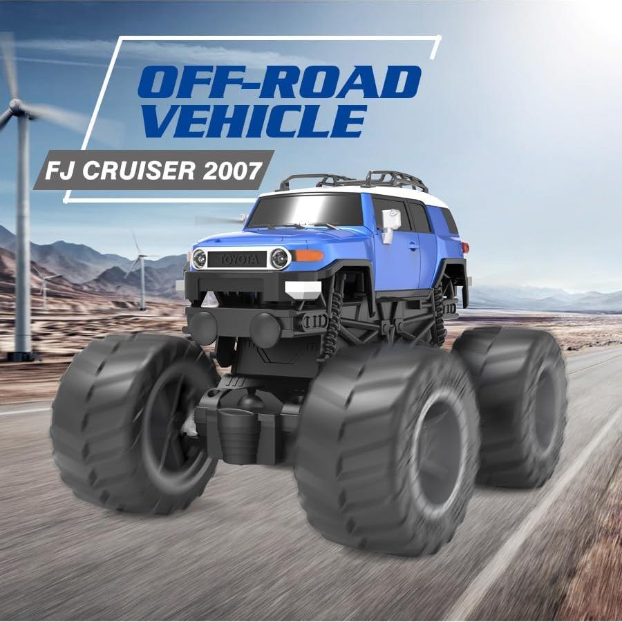 Jeep RC Vinie Toyota FJ Cruiser 2007 Escala 1:24 Azul