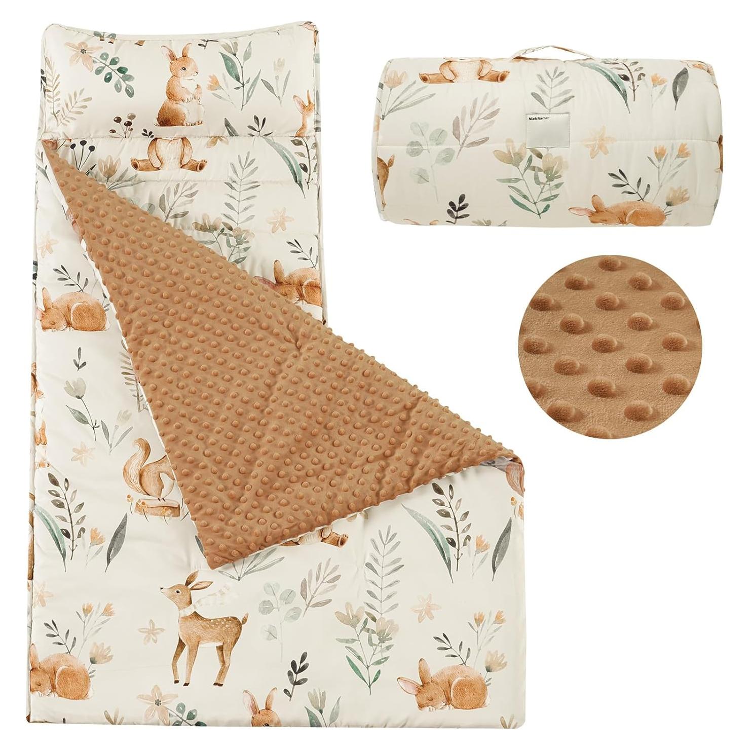 Manta de Siesta PHF para Niños con Almohada Desmontable 127x51cm