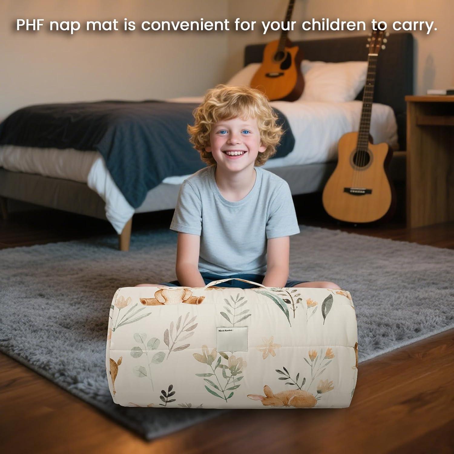 Manta de Siesta PHF para Niños con Almohada Desmontable 127x51cm