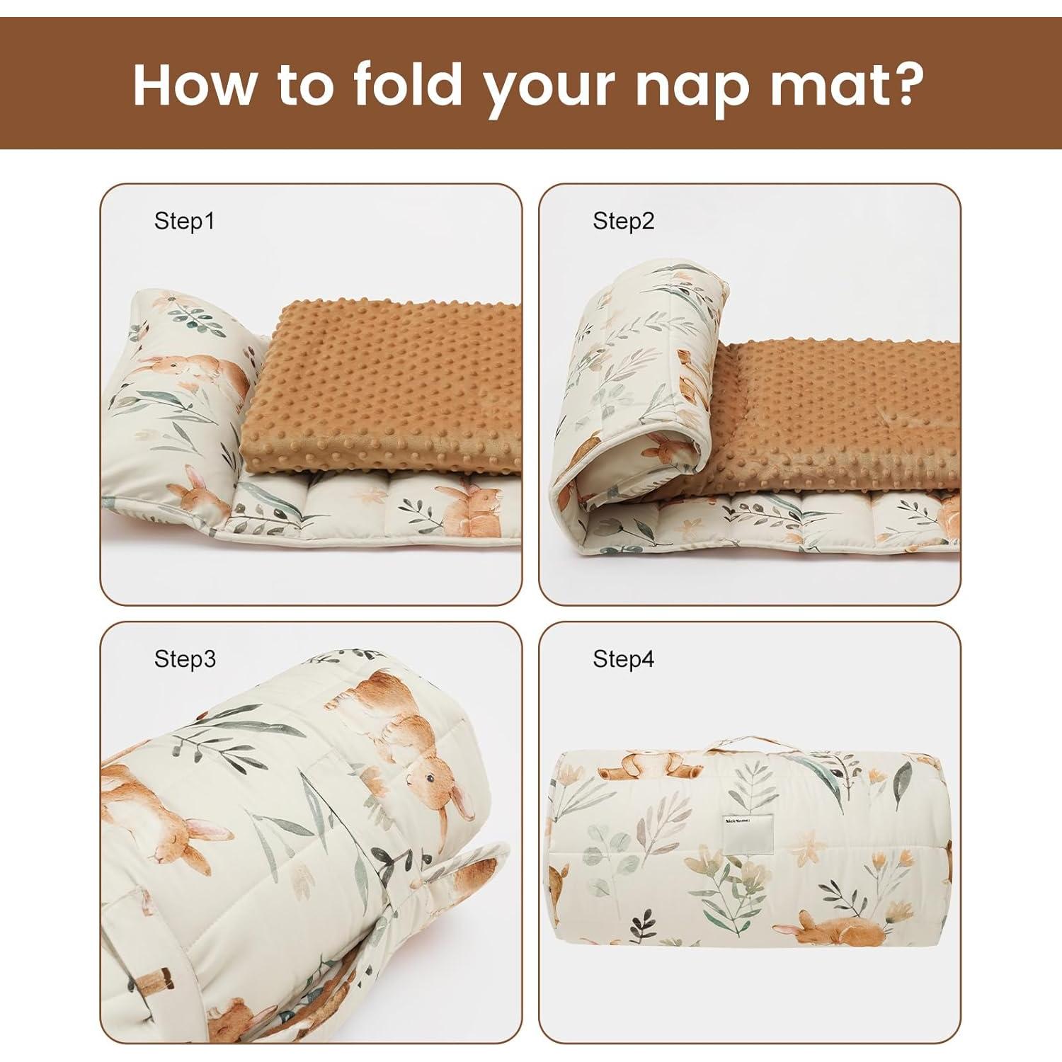 Manta de Siesta PHF para Niños con Almohada Desmontable 127x51cm