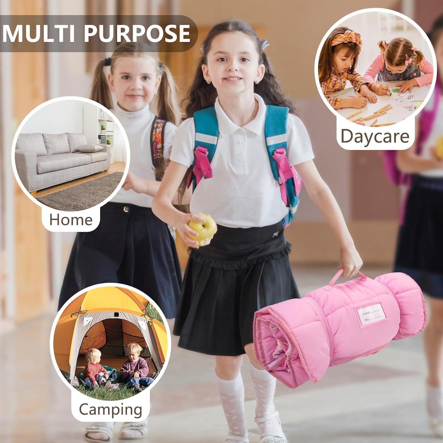 Manta de Siesta PRIMLECT Unicornio Rosa con Almohada Desmontable