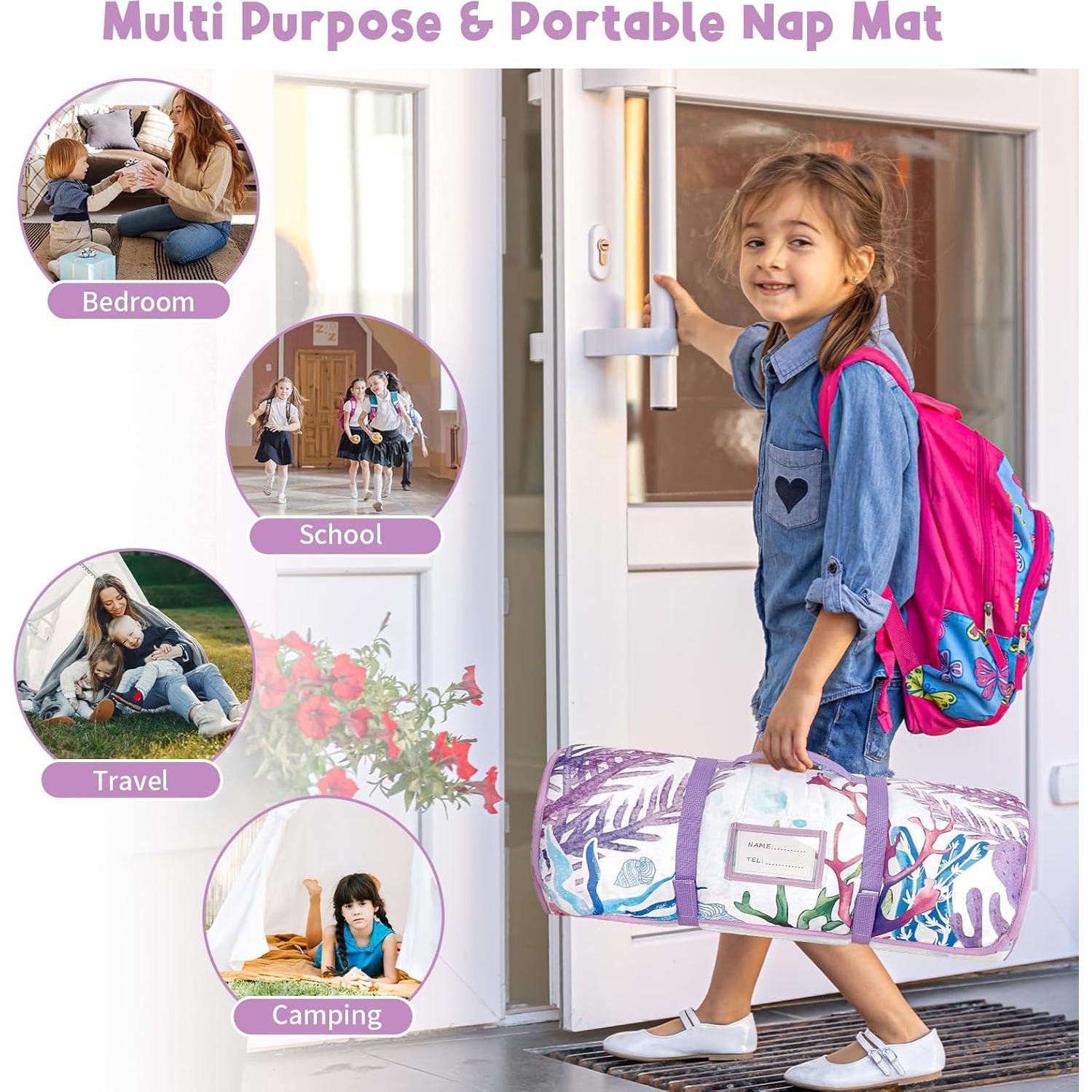 Colchoneta para Siesta Niños HNHUAMING Extra Grande 137x56cm