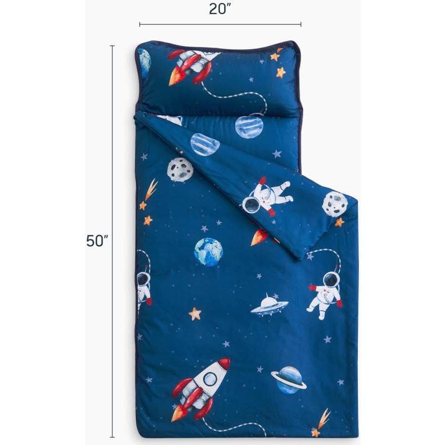 Esterilla de Siesta Infantil Despertar en Nubes Azul Estándar