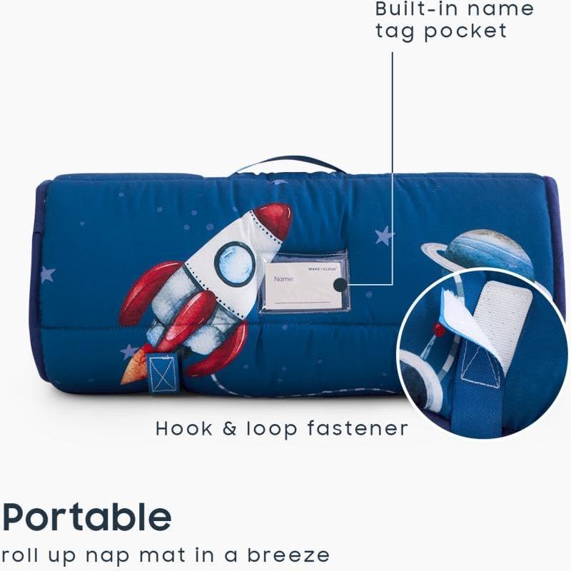 Esterilla de Siesta Infantil Despertar en Nubes Azul Estándar