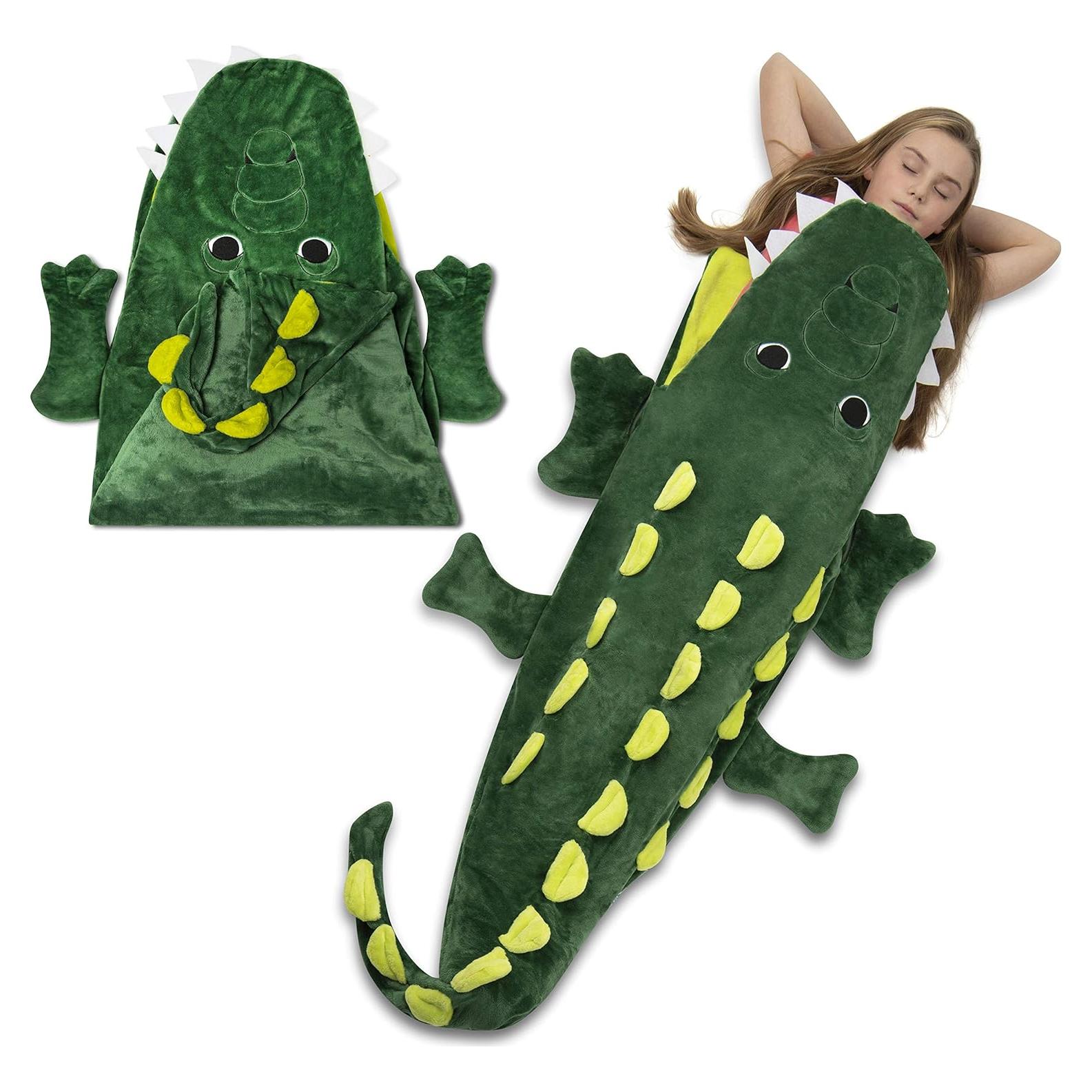 Manta de Cola de Cocodrilo CozySnugz para Niños 3-13 Años