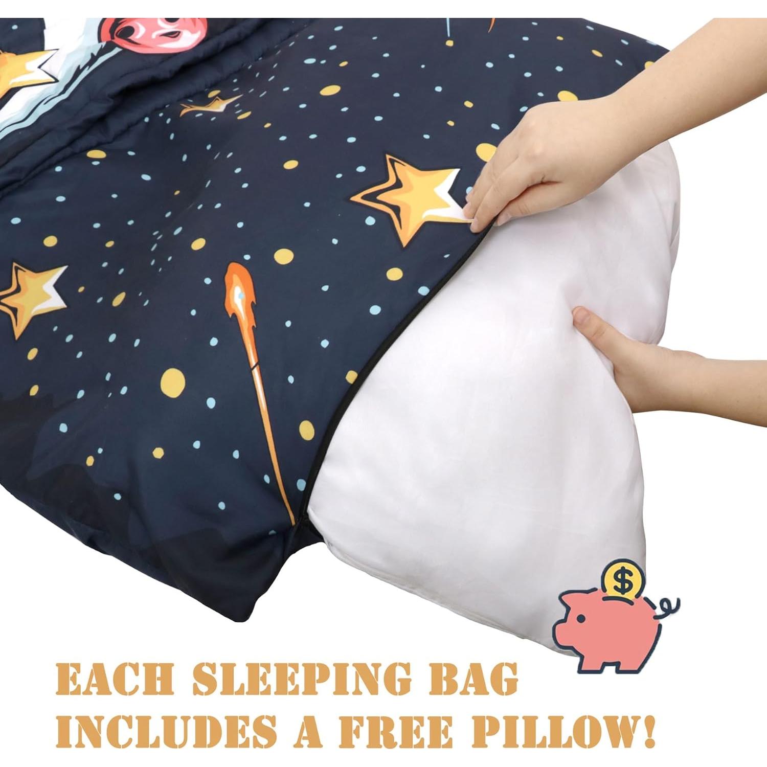 Saco de dormir para niños Hallo Bunny 160x76 cm Astronauta