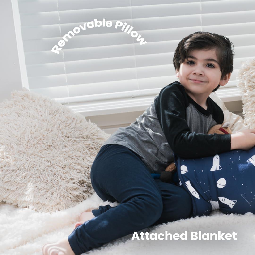 Colchoneta para Siesta Zunee Azul Espacial 90x117 cm