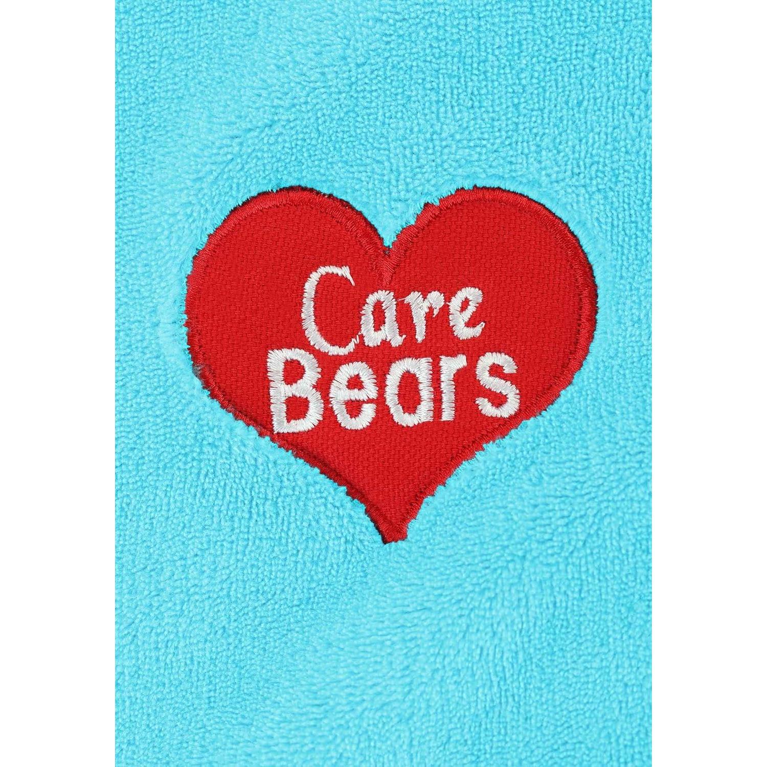 Kid's Care Bears Bedtime Bear Sleeping Bag, Blue Care Bear Slumber Bag, Soft Cozy & Warm Nap Mat for Boys & Girls ST
