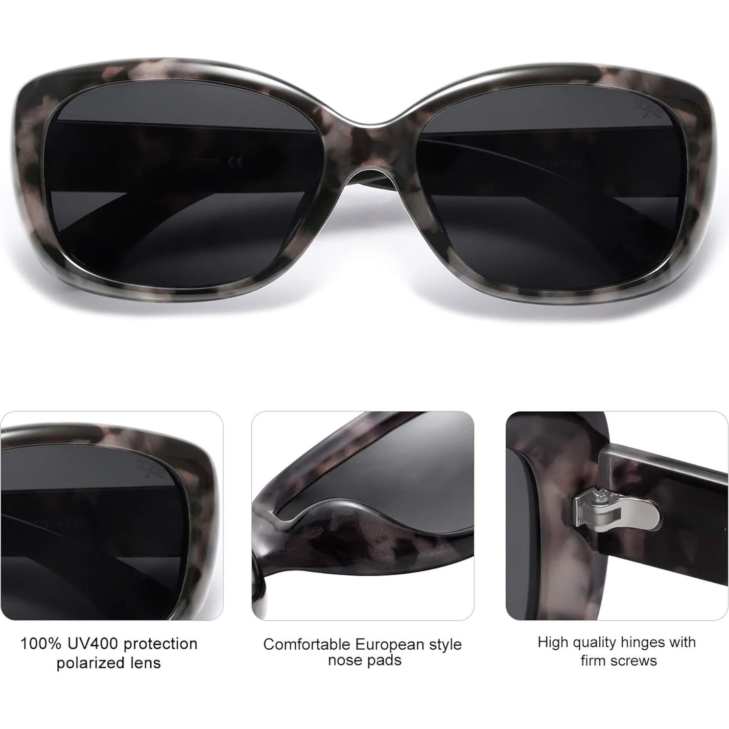 Gafas de sol polarizadas SOJOS SJ2111 para mujeres UV400