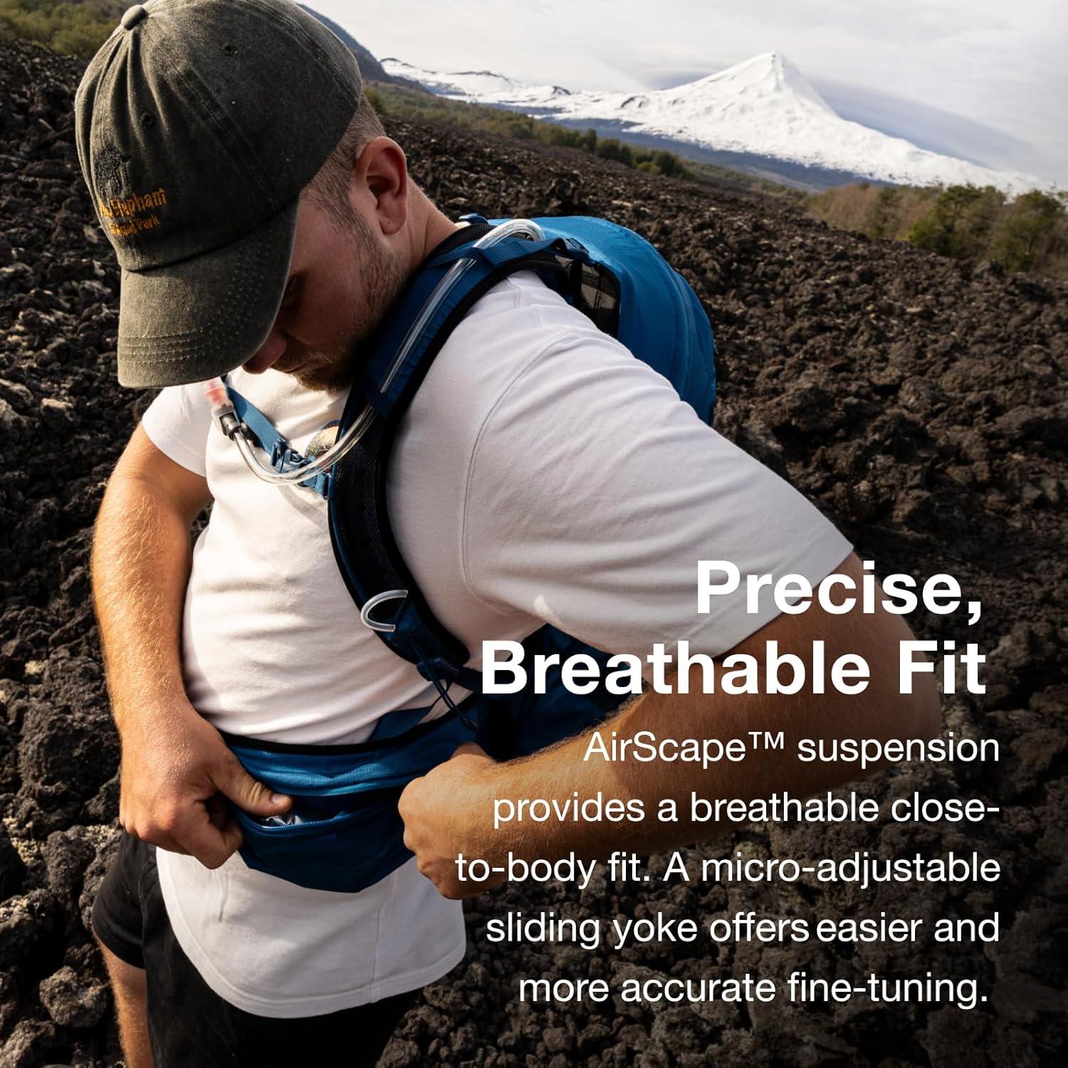 Mochila de Senderismo Osprey Talon 26L para Hombres - Gris