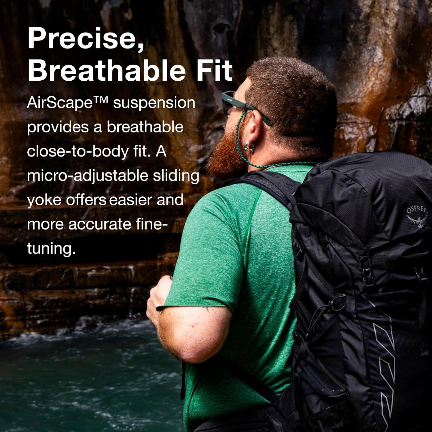 Mochila de Senderismo Osprey Talon 33L Verde Canopy Ajuste Extendido