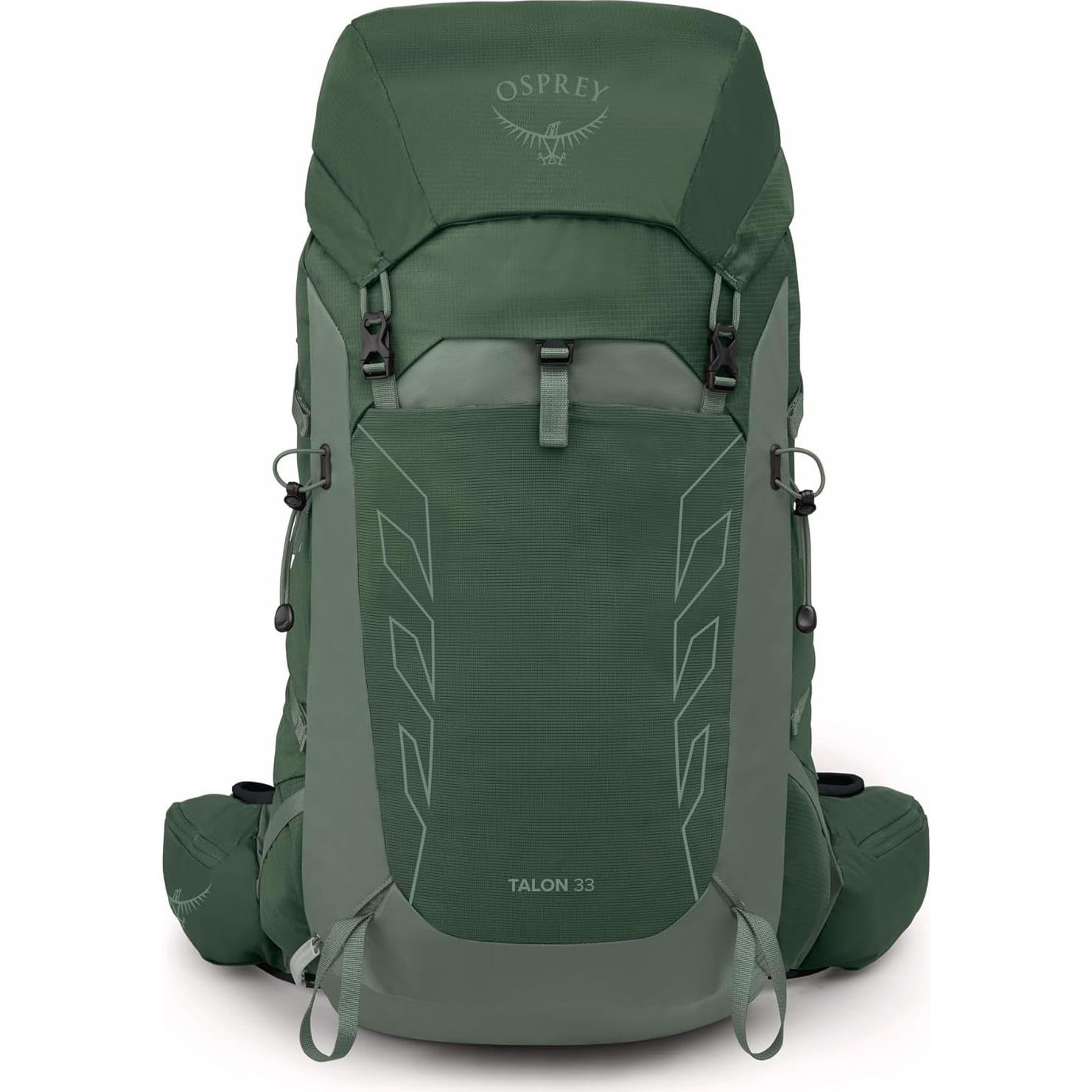 Mochila de Senderismo Osprey Talon 33L Verde Canopy Ajuste Extendido