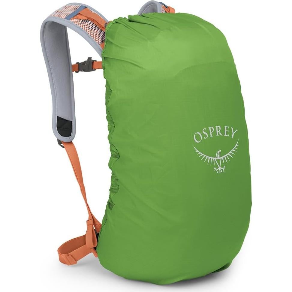 Osprey Hikelite 18L Unisex Hiking Backpack, 18 Koi Orange/Blue Venture, One Size