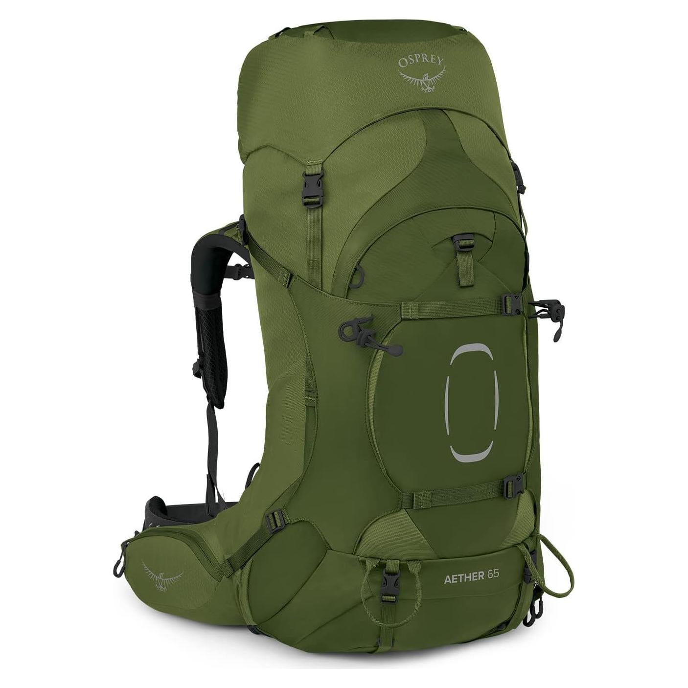 Mochila de Senderismo Osprey Aether 65L Hombre Verde Mostaza