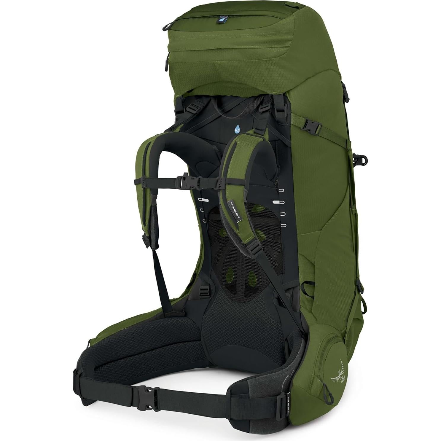 Mochila de Senderismo Osprey Aether 65L Hombre Verde Mostaza