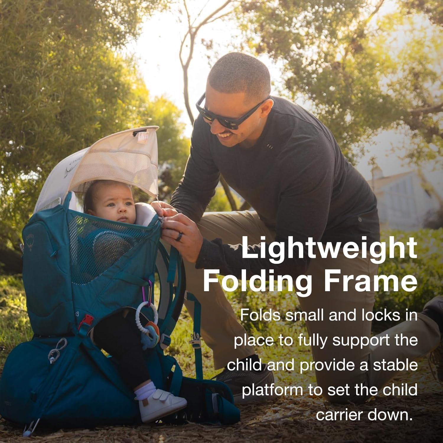 Mochila Portabebés Osprey Poco SLT Ligera 2.14 kg