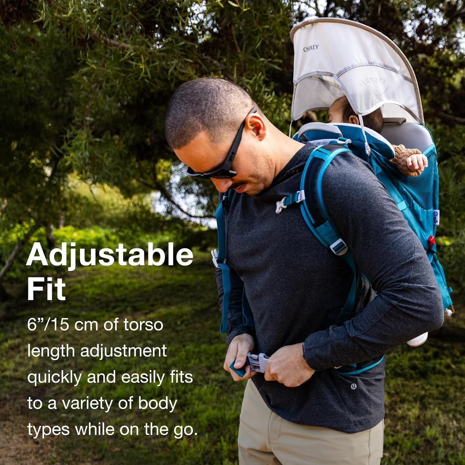 Mochila Portabebés Osprey Poco SLT Ligera 2.14 kg