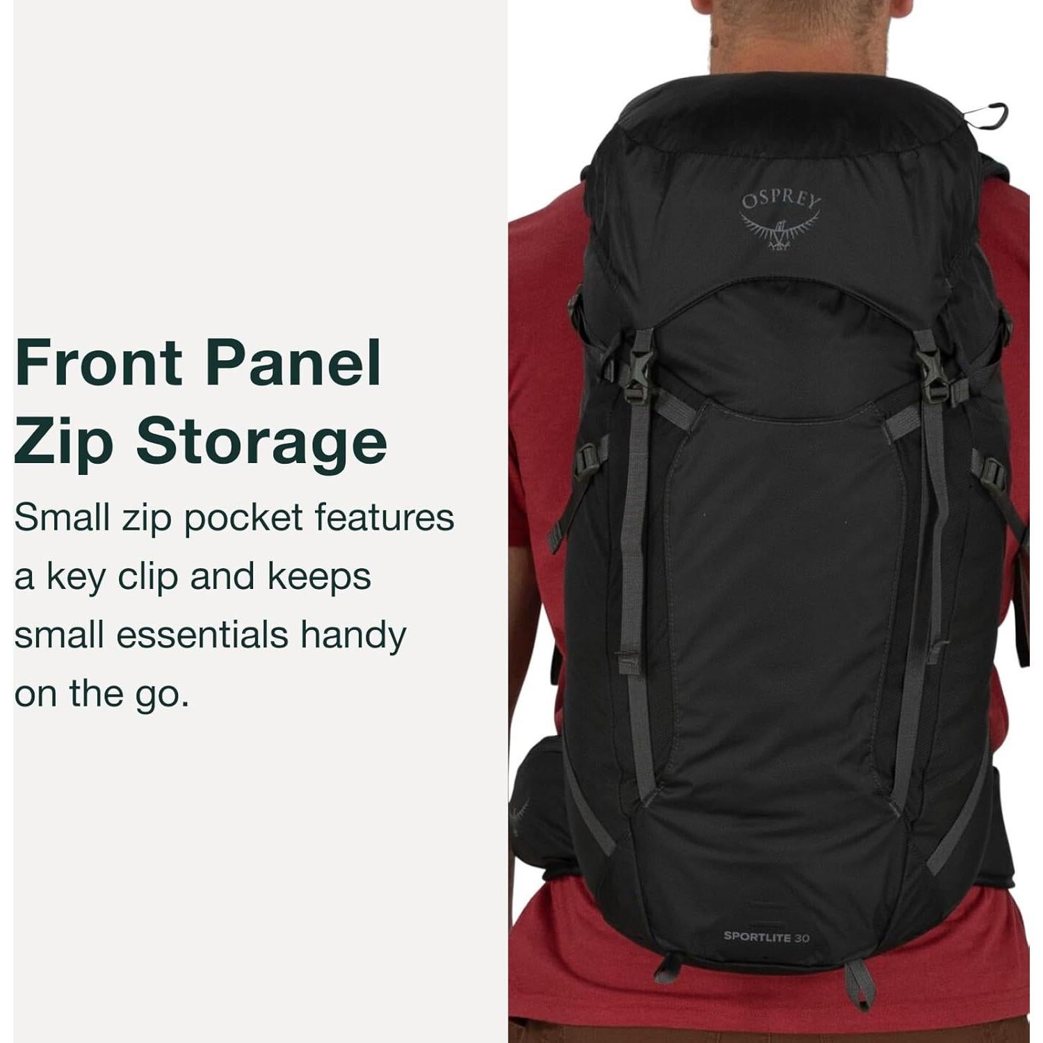 Mochila de Senderismo Osprey Sportlite 30L Unisex Gris