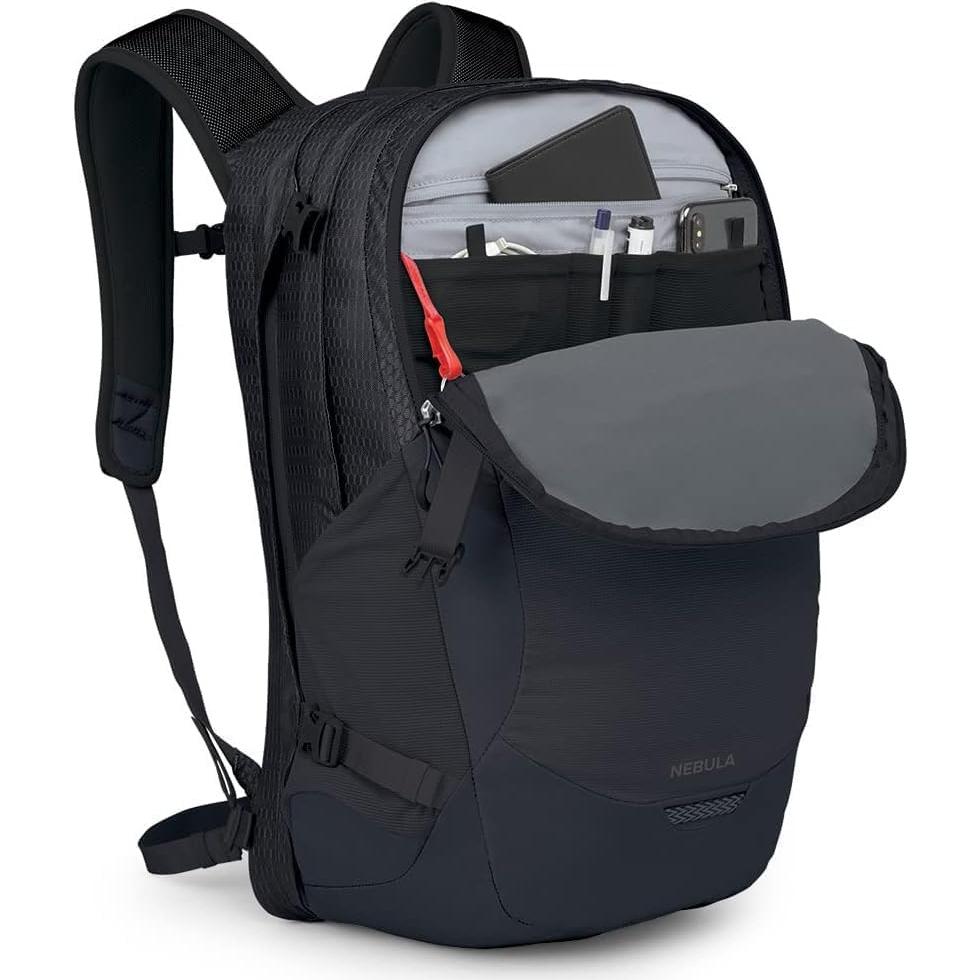 Mochila Osprey Nebula 32L Negra para Oficina y Senderismo