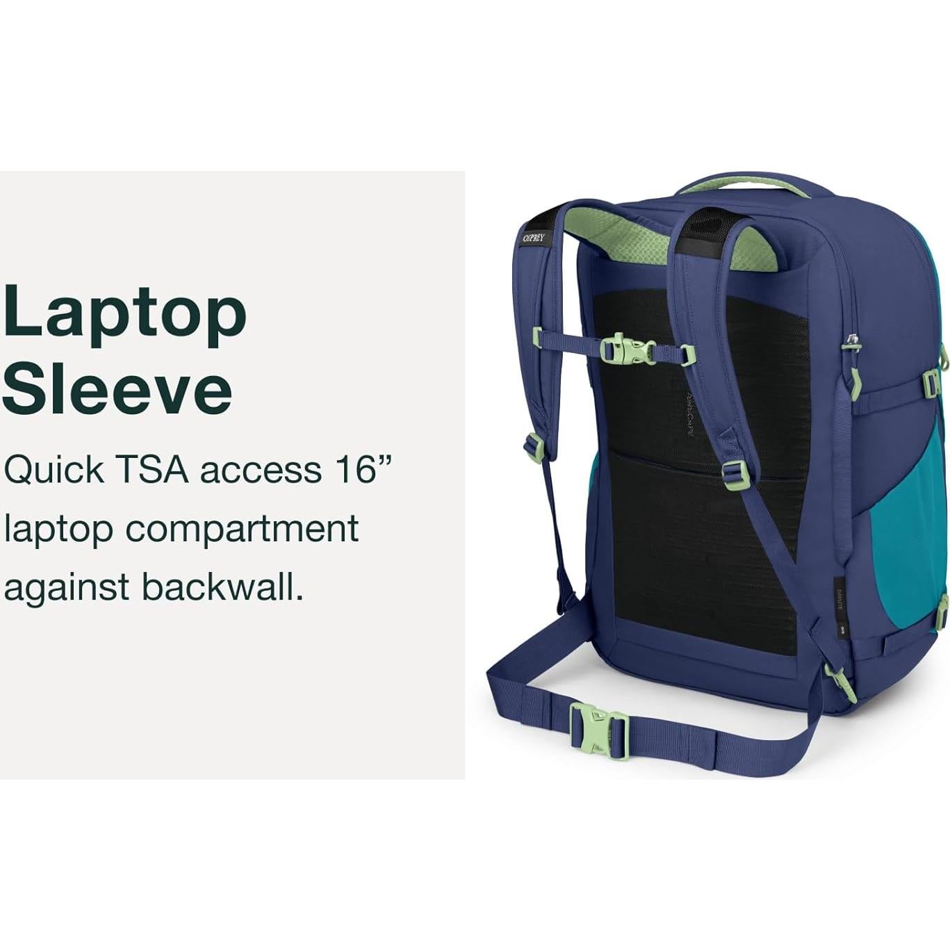 Mochila de Viaje Osprey Daylite 44L Negra para Laptop