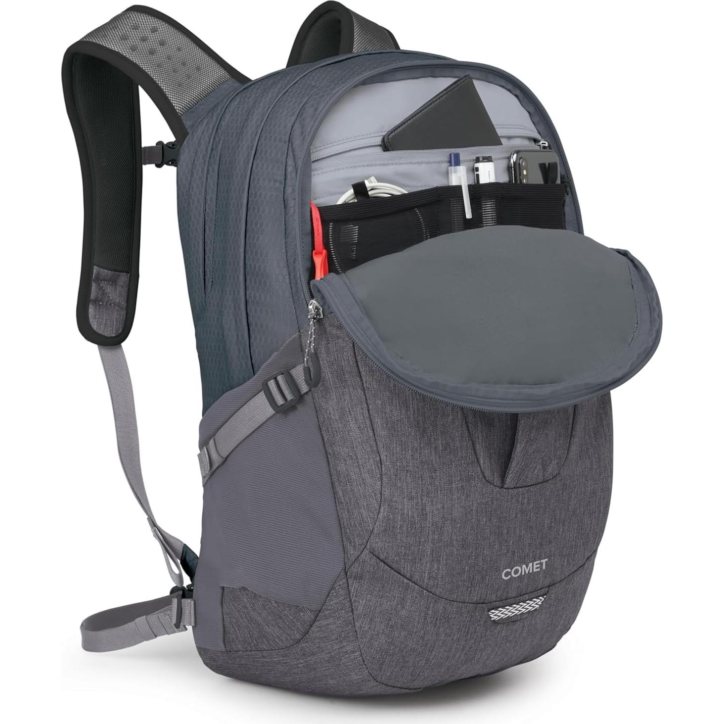 Mochila para Laptop Osprey Comet 30L Tungsteno/Gris