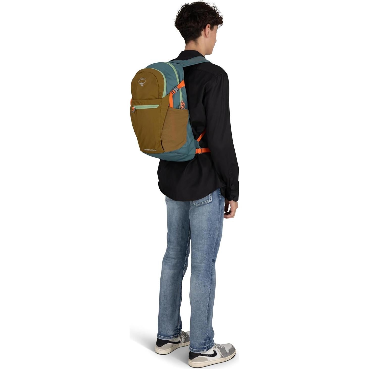 Mochila Osprey Daylite Plus 20L Unisex Carbón Oscuro/Llama Azul