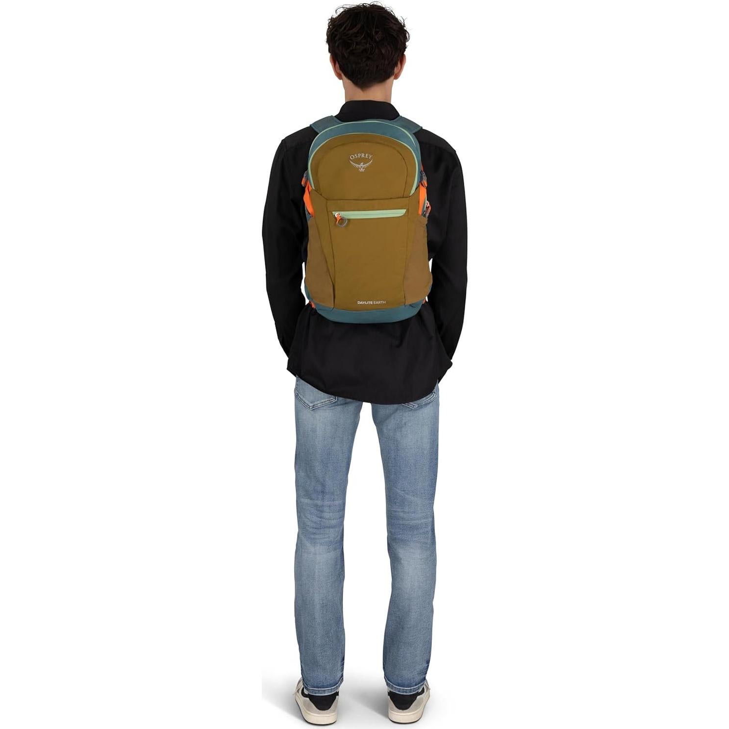 Mochila Osprey Daylite Plus 20L Unisex Carbón Oscuro/Llama Azul