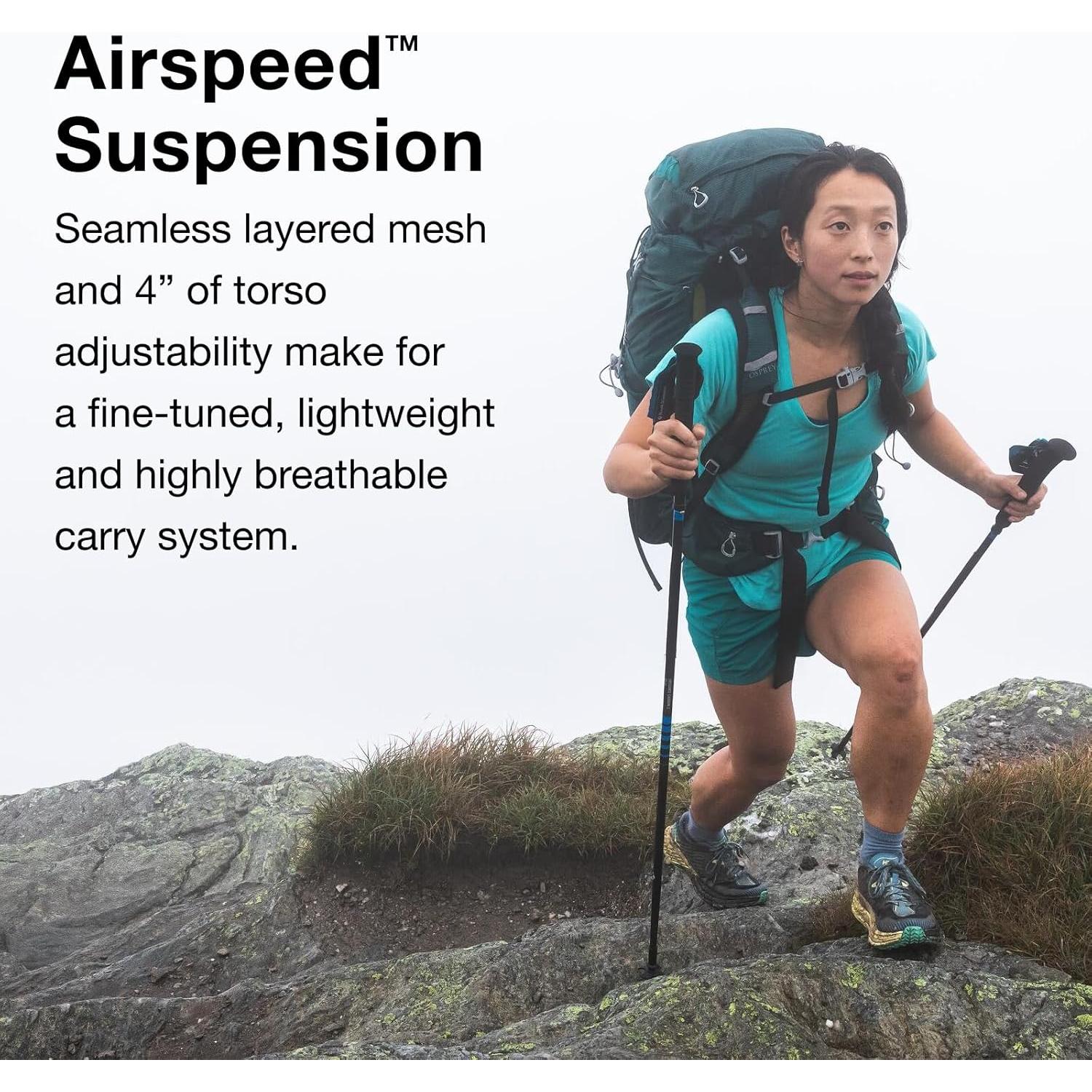 Mochila de Senderismo Osprey Eja 58 para Mujeres 55L