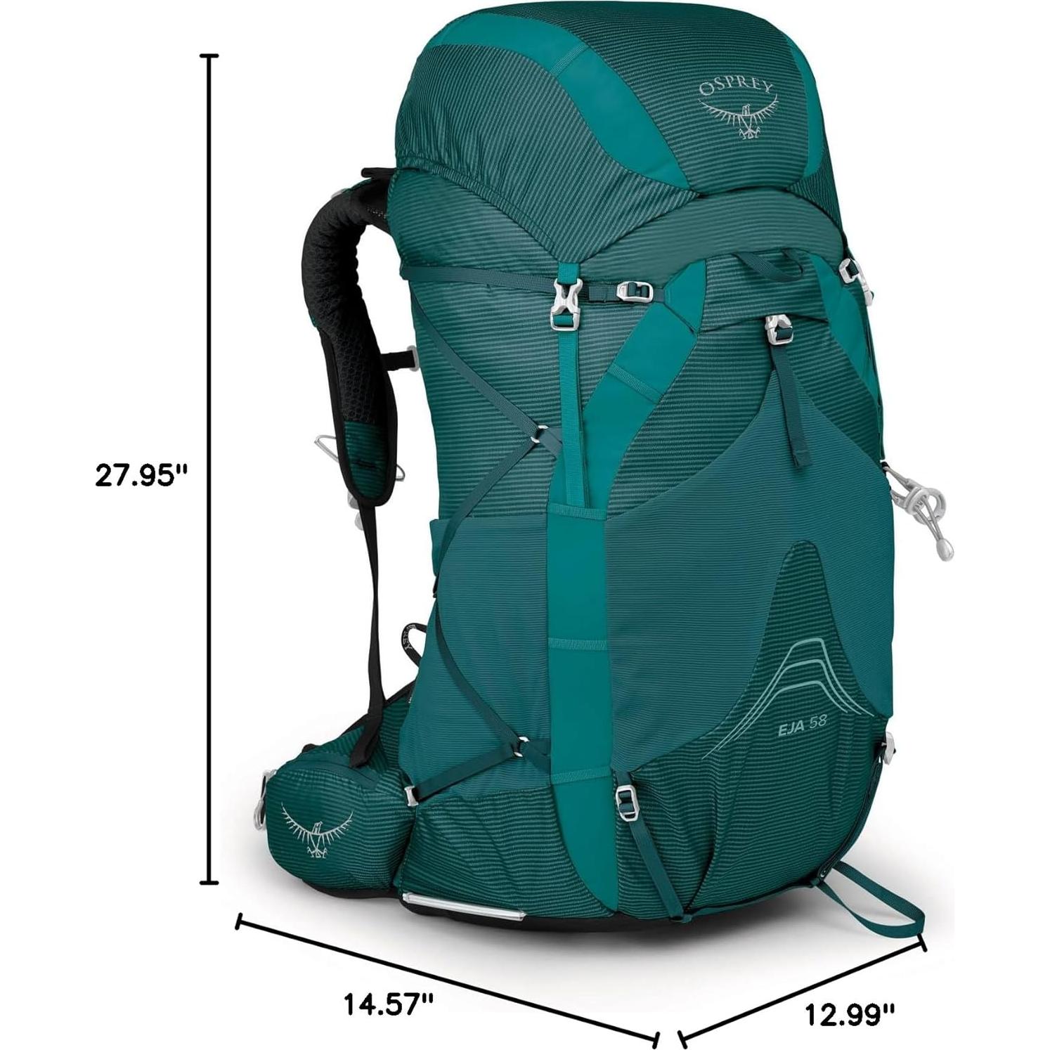 Mochila de Senderismo Osprey Eja 58 para Mujeres 55L