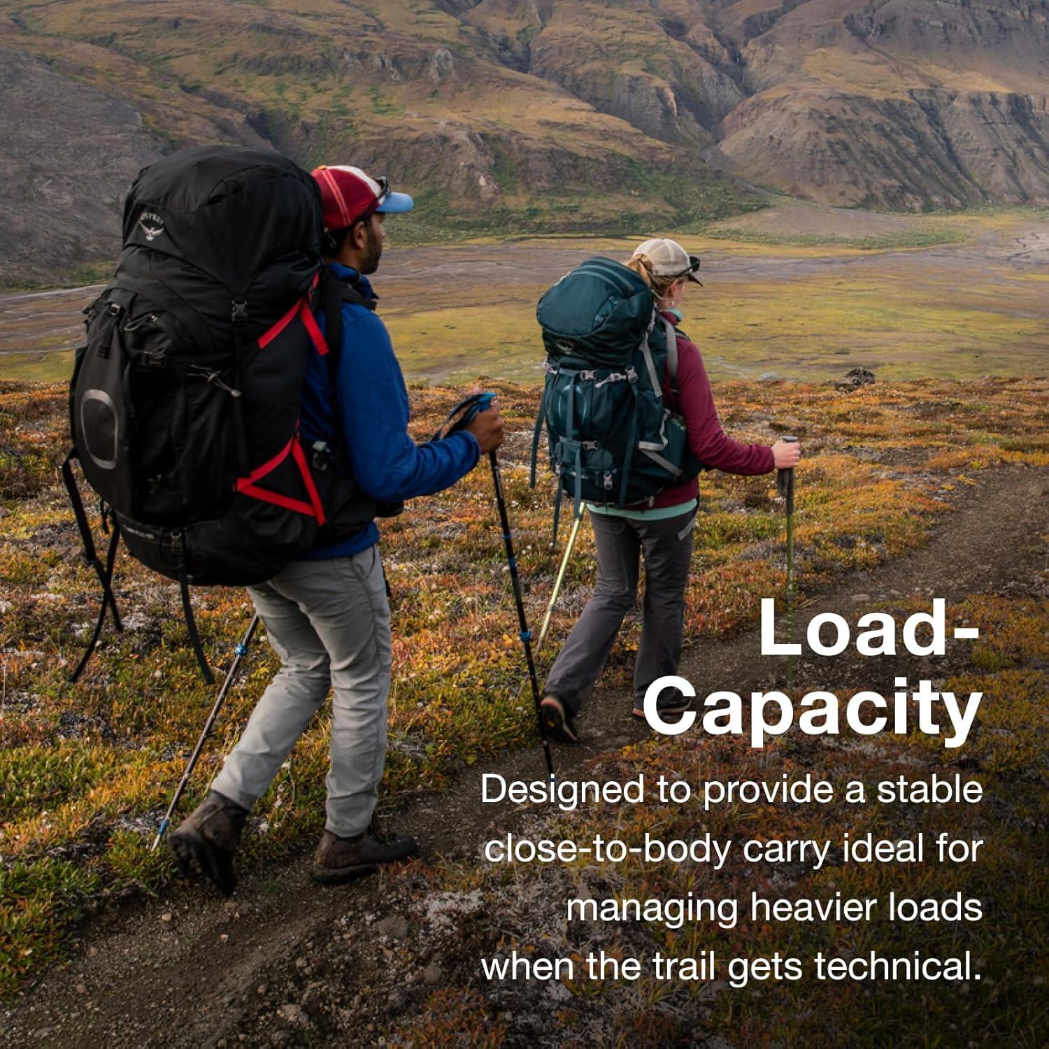 Mochila de Senderismo Osprey Aether Plus 60L Verde Axo L/XL