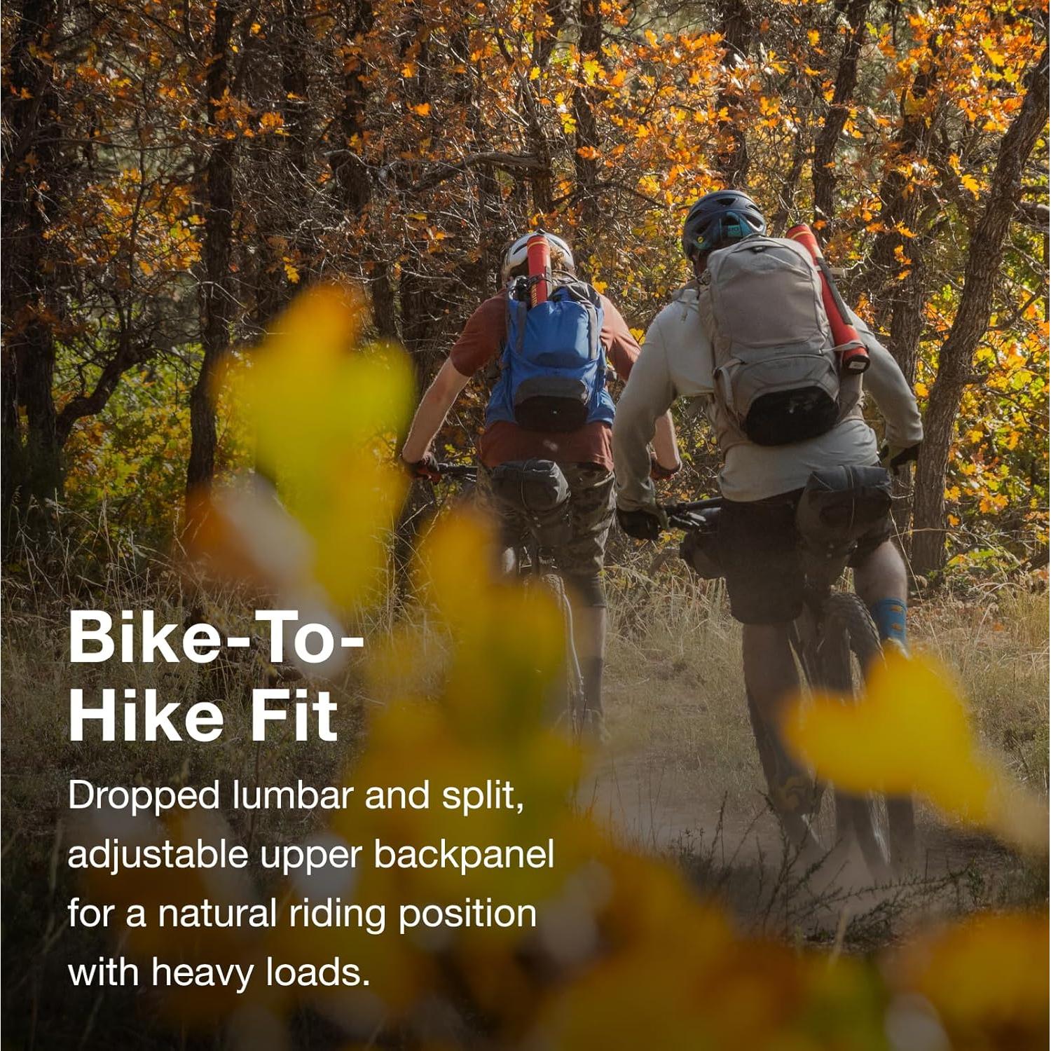 Osprey Escapist 25L Biking Backpack, Black, Medium/Large