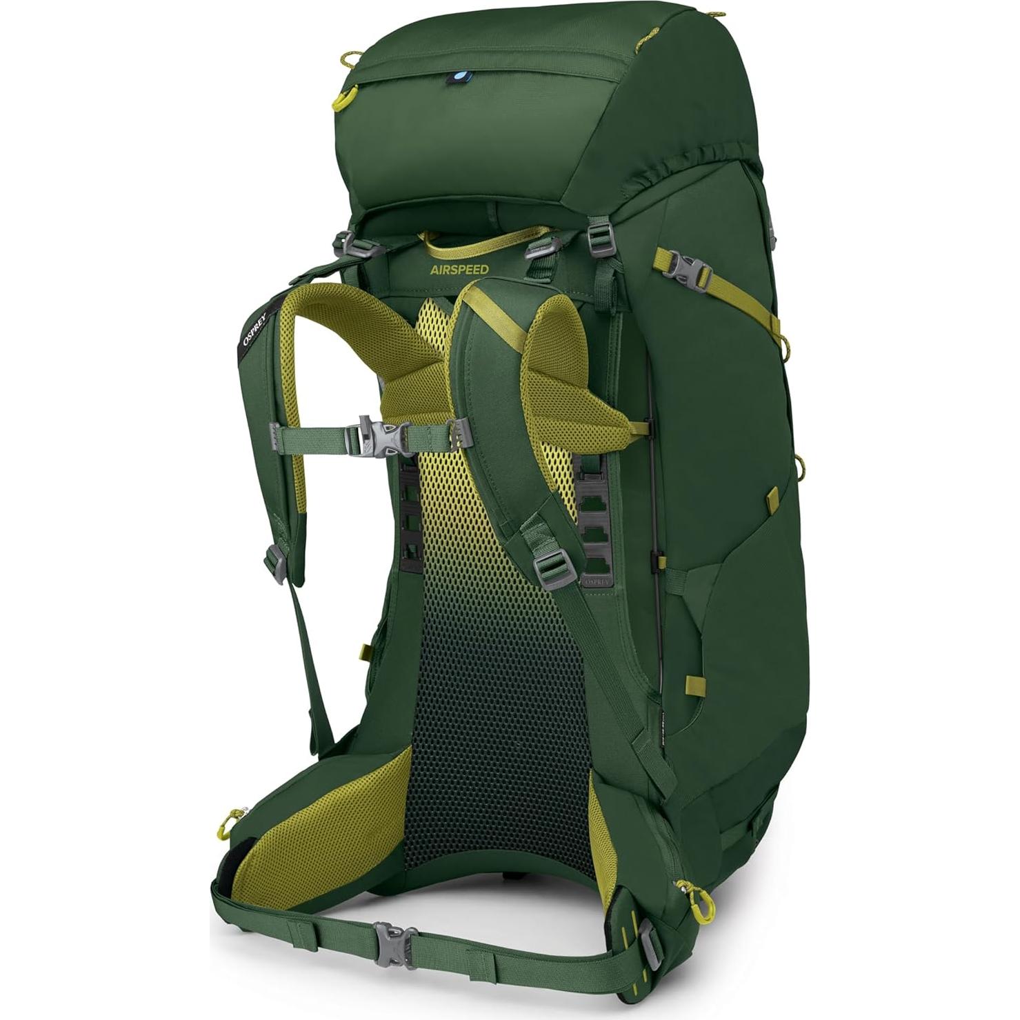 Osprey Ace 65L Kids' Backpacking Backpack, Green Canopy