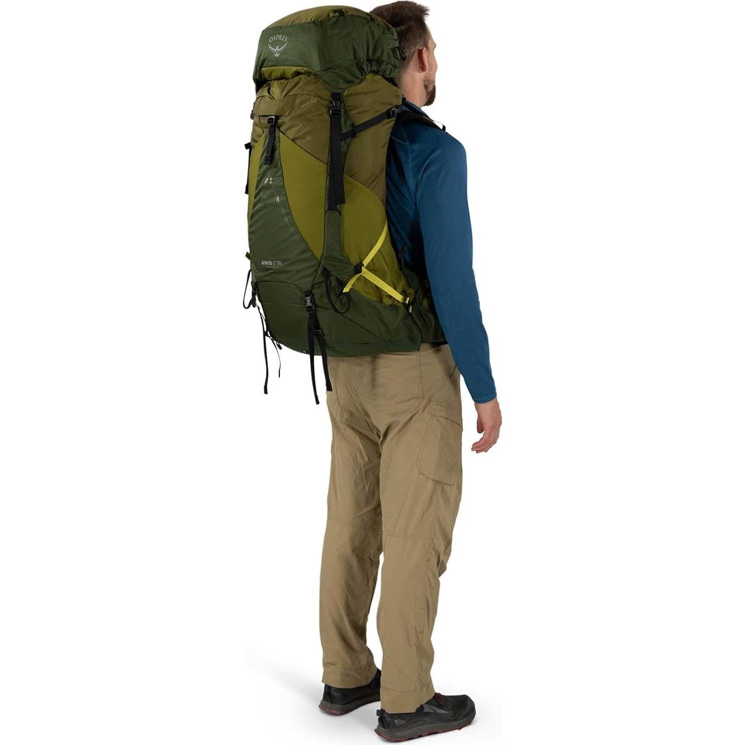 Mochila de Senderismo Osprey Atmos AG LT 50L Hombre Azul