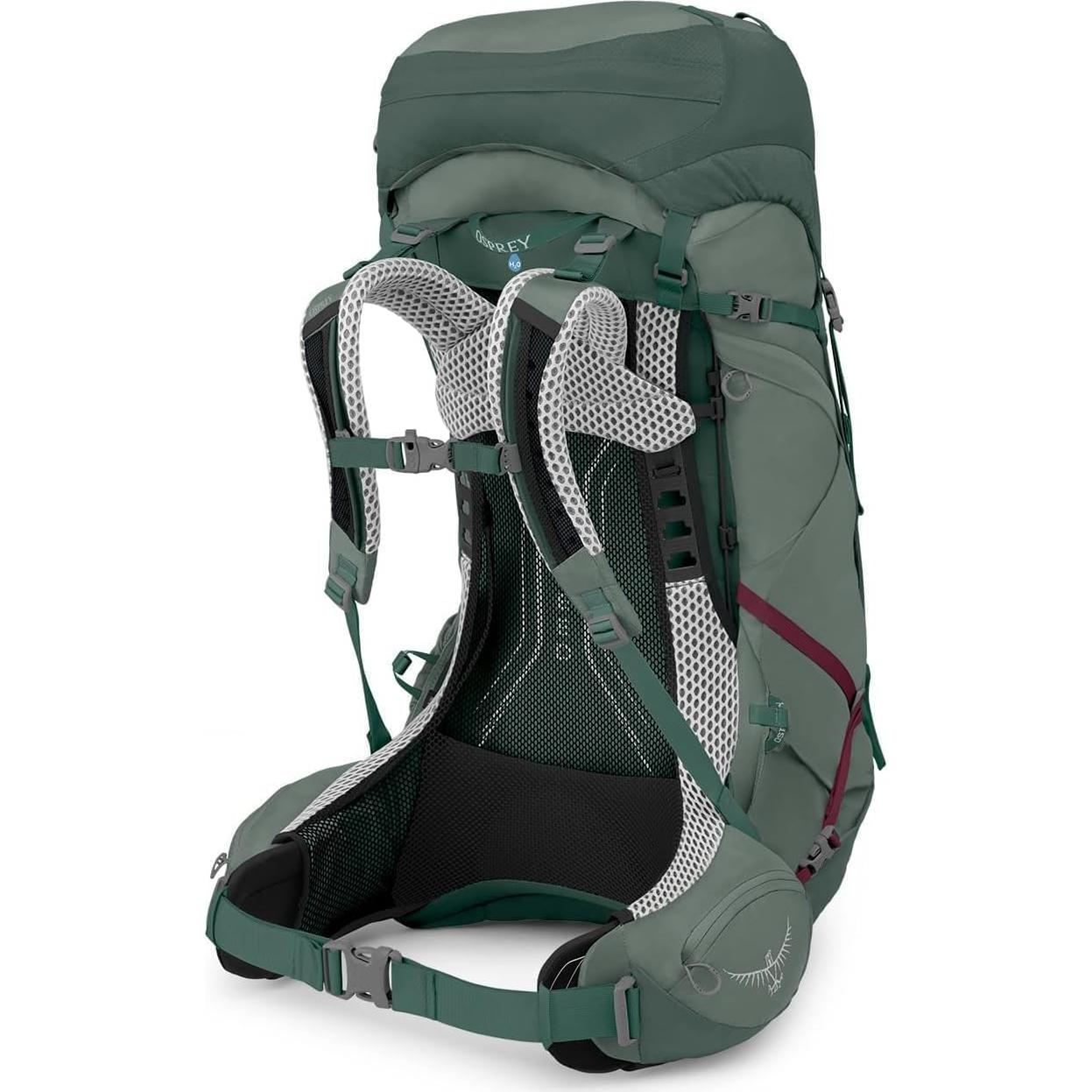 Mochila de Senderismo Osprey Aura AG LT 50L Mujer Verde Primavera
