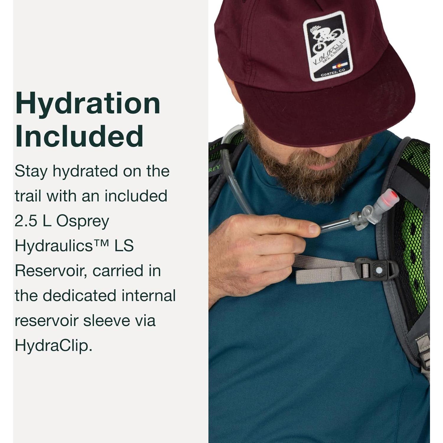 Mochila de Senderismo Osprey Sportlite 15L Unisex Verde