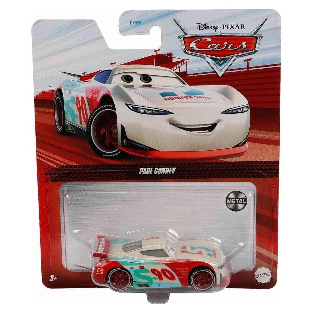 Vehículo de Metal Fundido Disney Cars Paul Conrev 1:55
